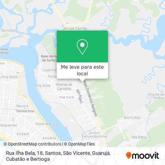 Rua Ilha Bela, 18 mapa