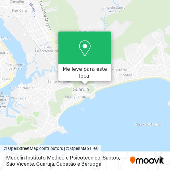 Medclin Instituto Medico e Psicotecnico mapa
