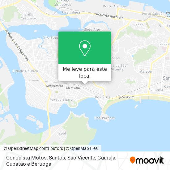 Conquista Motos mapa