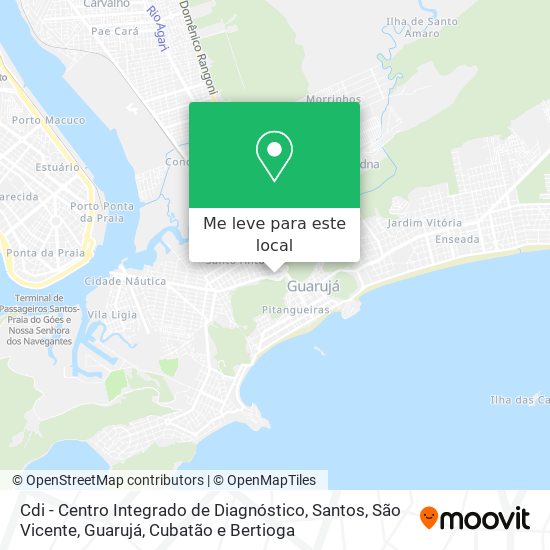 Cdi - Centro Integrado de Diagnóstico mapa