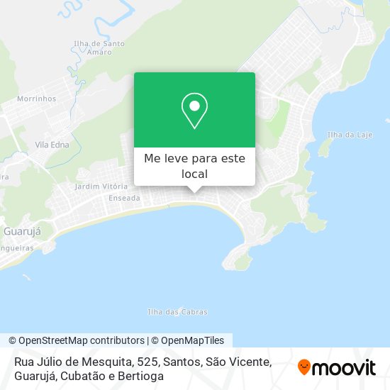 Rua Júlio de Mesquita, 525 mapa