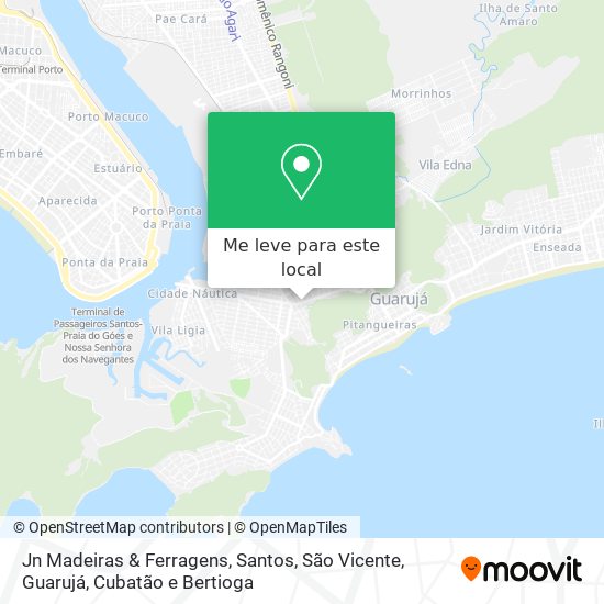 Jn Madeiras & Ferragens mapa