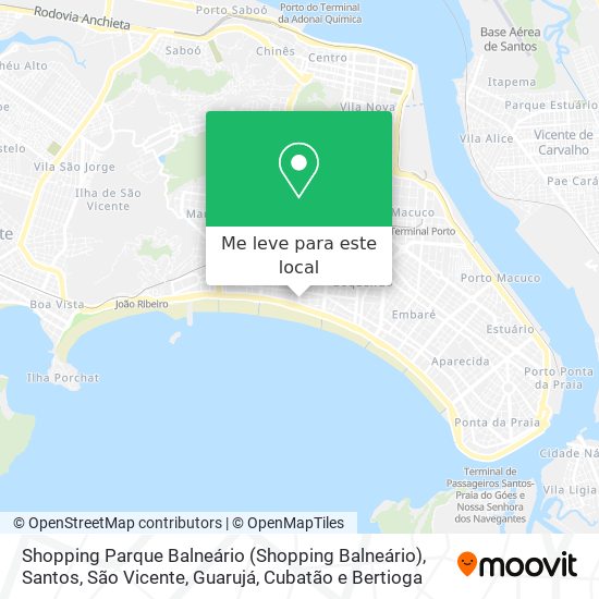 Shopping Parque Balneário (Shopping Balneário) mapa