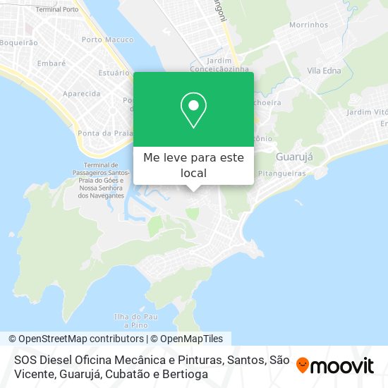 SOS Diesel Oficina Mecânica e Pinturas mapa