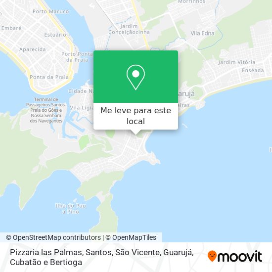 Pizzaria las Palmas mapa