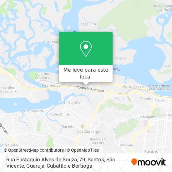 Rua Eustáquio Alves de Souza, 79 mapa