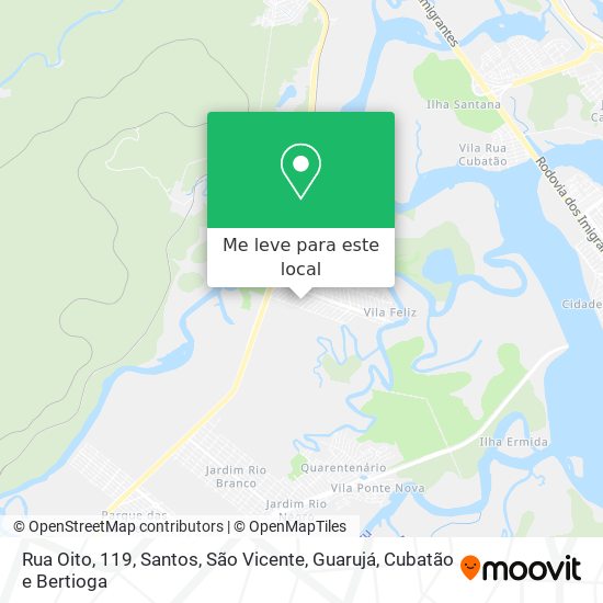 Rua Oito, 119 mapa
