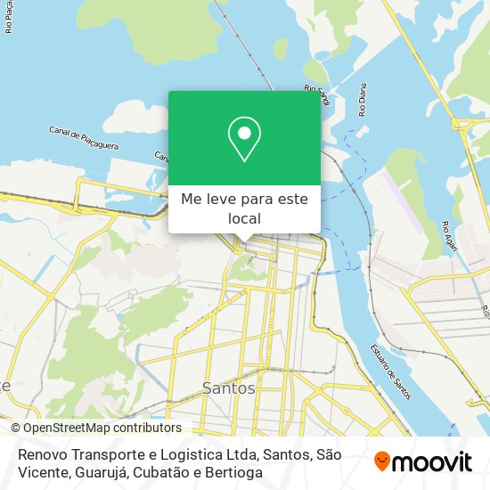 Renovo Transporte e Logistica Ltda mapa