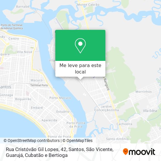 Rua Cristóvão Gil Lopes, 42 mapa