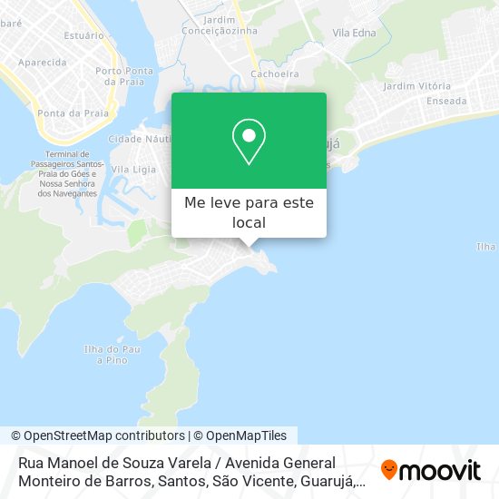 Rua Manoel de Souza Varela / Avenida General Monteiro de Barros mapa