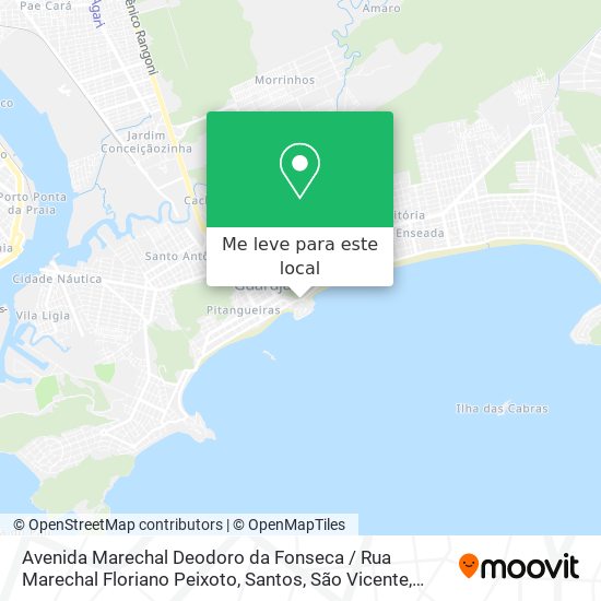 Avenida Marechal Deodoro da Fonseca / Rua Marechal Floriano Peixoto mapa