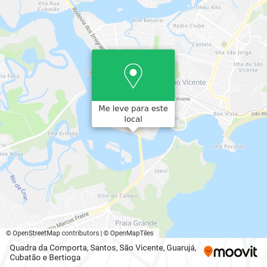 Quadra da Comporta mapa