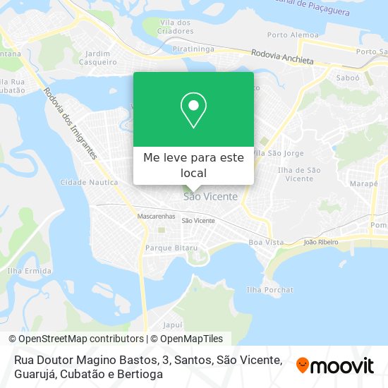 Rua Doutor Magino Bastos, 3 mapa