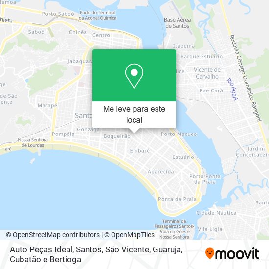 Auto Peças Ideal mapa