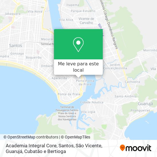 Academia Integral Core mapa
