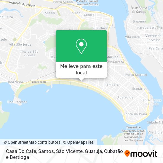 Casa Do Cafe mapa