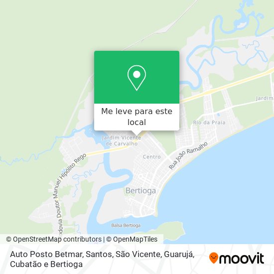 Auto Posto Betmar mapa