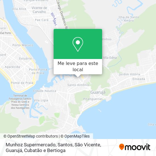 Munhoz Supermercado mapa