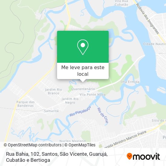 Rua Bahia, 102 mapa