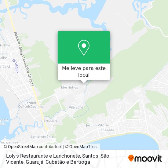 Loly's Restaurante e Lanchonete mapa
