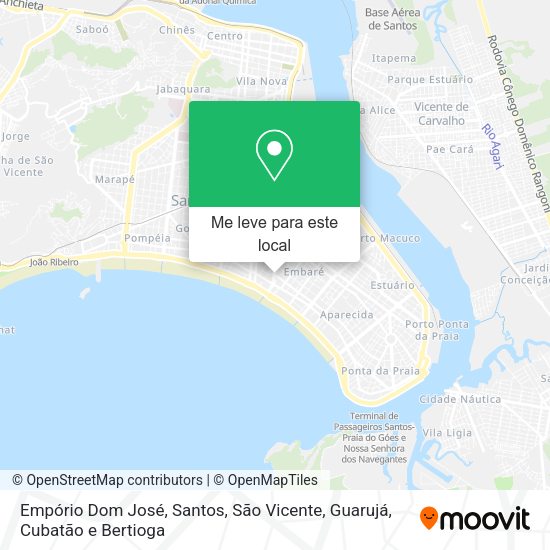 Empório Dom José mapa
