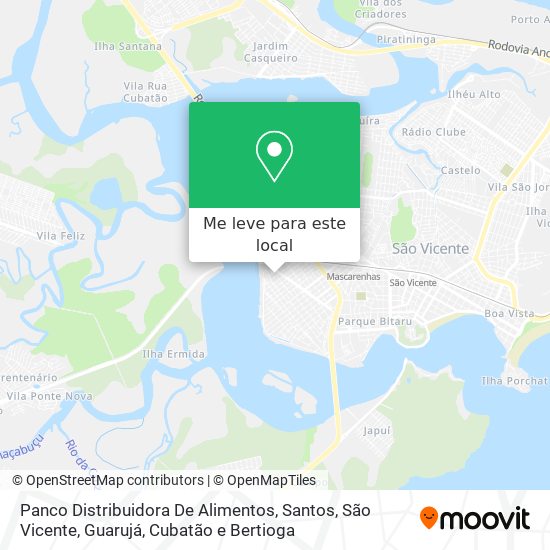 Panco Distribuidora De Alimentos mapa