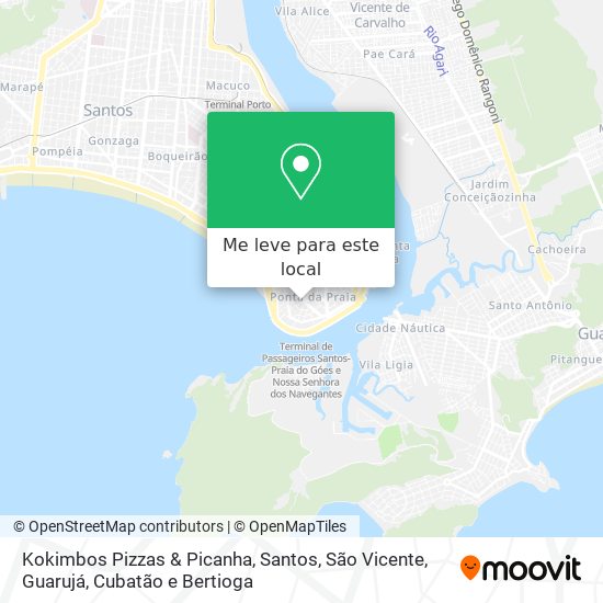 Kokimbos Pizzas & Picanha mapa