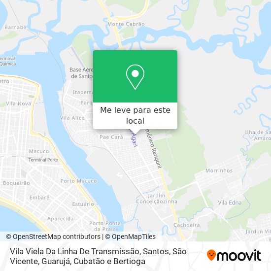 Vila Viela Da Linha De Transmissão mapa