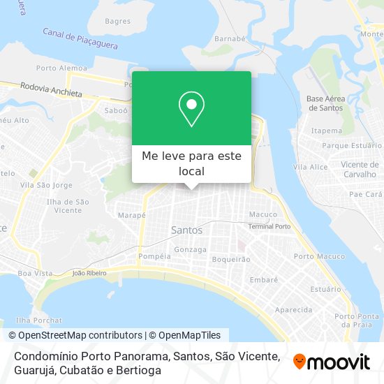 Condomínio Porto Panorama mapa