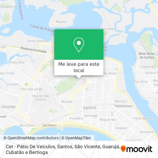 Cet - Pátio De Veículos mapa