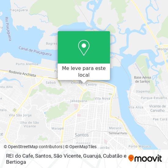 REI do Cafe mapa