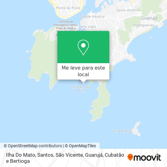Ilha Do Mato mapa