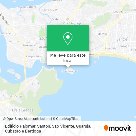 Edificio Palomar mapa
