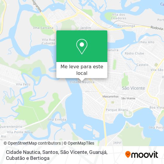 Cidade Nautica mapa