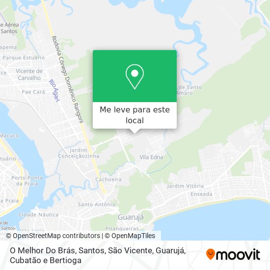 O Melhor Do Brás mapa