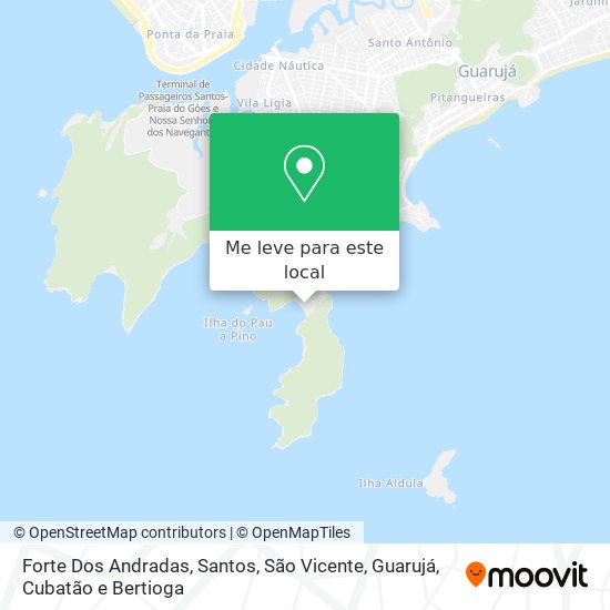 Forte Dos Andradas mapa