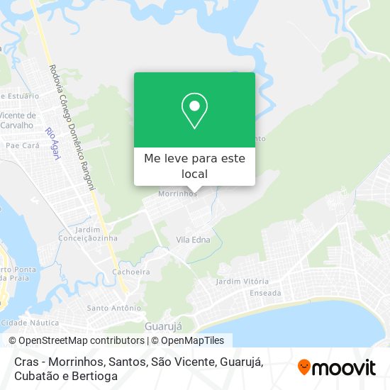 Cras - Morrinhos mapa