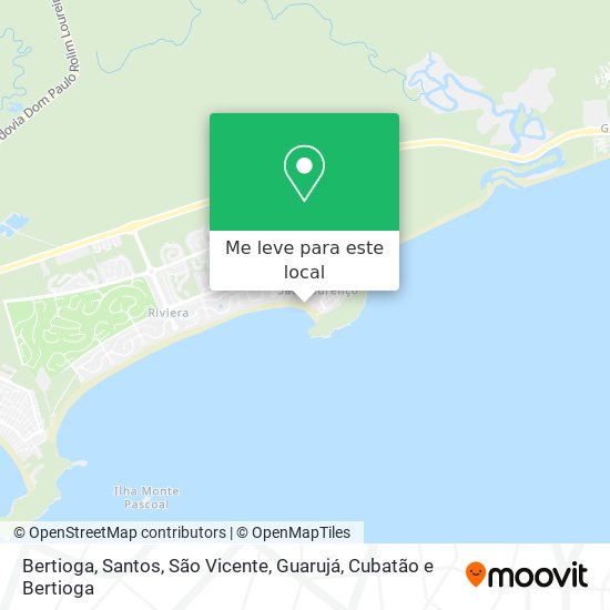 Bertioga mapa