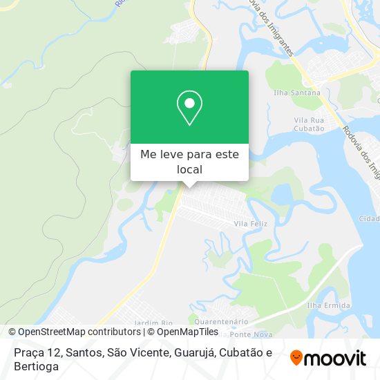 Praça 12 mapa