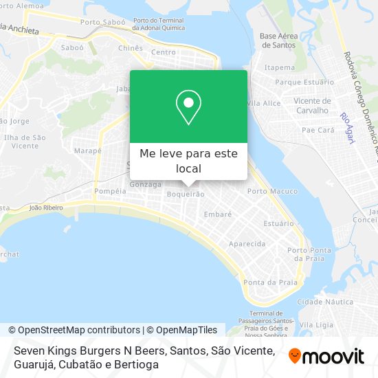 Seven Kings Burgers N Beers mapa