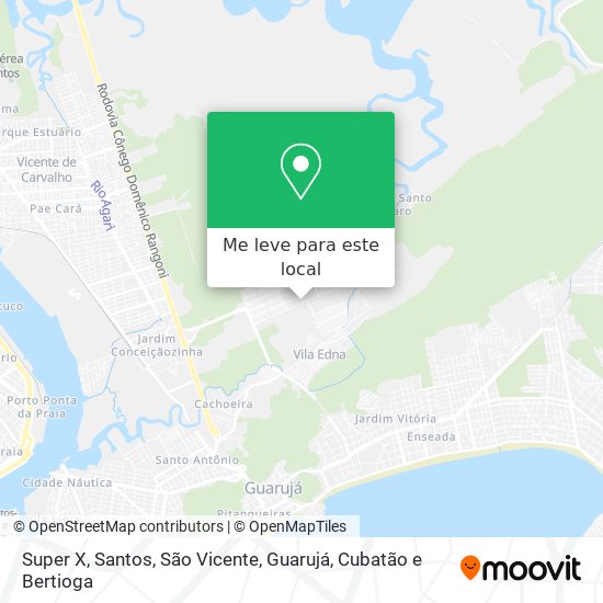 Super X mapa