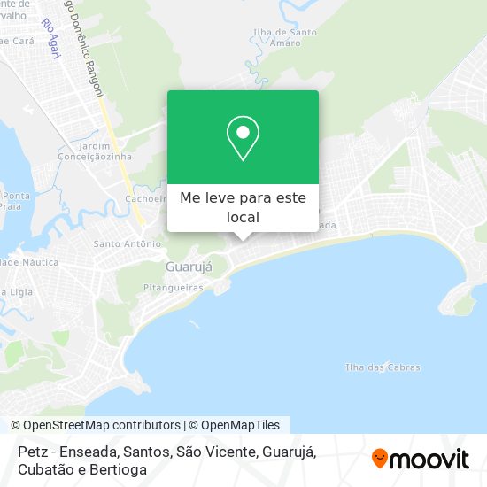 Petz - Enseada mapa