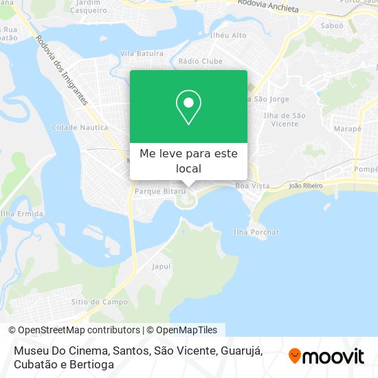 Museu Do Cinema mapa