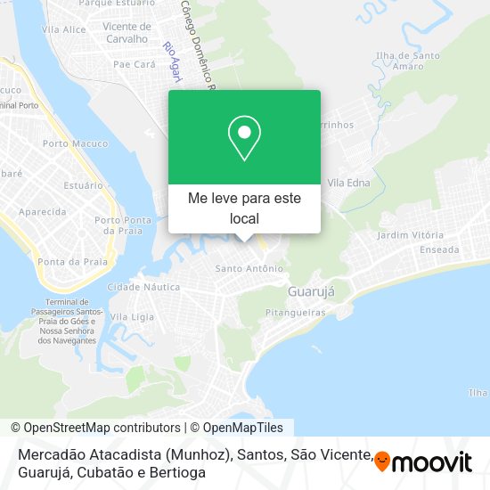 Mercadão Atacadista (Munhoz) mapa