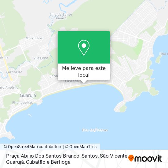 Praça Abilio Dos Santos Branco mapa