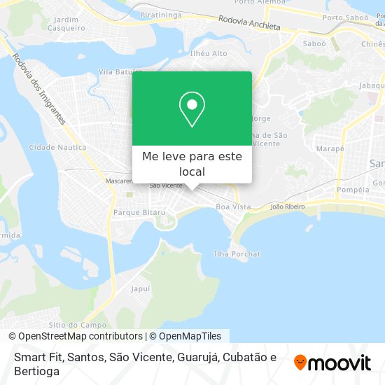 Smart Fit mapa