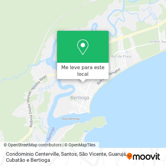 Condomínio Centerville mapa