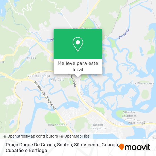 Praça Duque De Caxias mapa