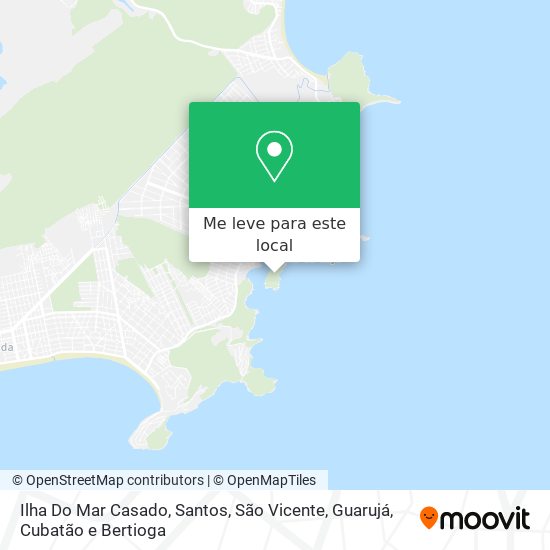 Ilha Do Mar Casado mapa