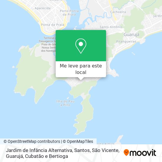 Jardim de Infância Alternativa mapa